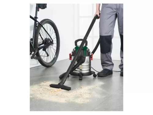 ParkSide PWD 12 B1 INOX Száraz-nedves porzsák nélküli porszívó, 12 literes, 1200 W