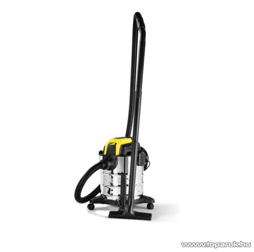 ParkSide PWD 20 A1 INOX Száraz-nedves porzsák nélküli porszívó, 19,8 literes, 1300 W