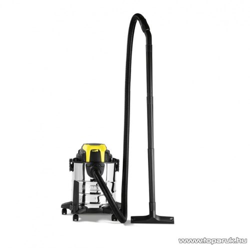 ParkSide PWD 20 A1 INOX Száraz-nedves porzsák nélküli porszívó, 19,8 literes, 1300 W