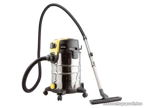 PARKSIDE PWD 30 A1 INOX Száraz-nedves porszívó hálózati aljzattal, 30 literes, 1500 W