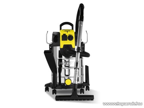 PARKSIDE PWD 30 A1 INOX Száraz-nedves porszívó hálózati aljzattal, 30 literes, 1500 W