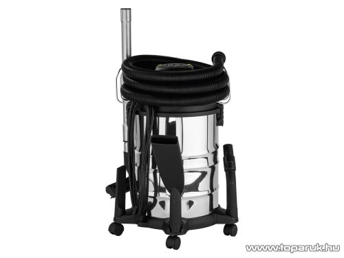 PARKSIDE PWD 30 A1 INOX Száraz-nedves porszívó hálózati aljzattal, 30 literes, 1500 W