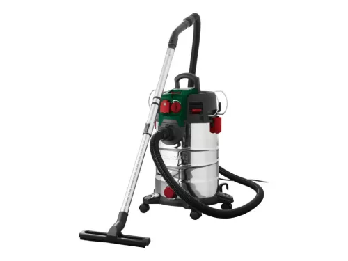 Parkside PWD 30 C1 INOX száraz-nedves porszívó 30 literes tartállyal