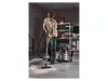 (SELEJT / K505669) ParkSide PWD 30 C1 INOX rozsdamentes száraz - nedves porszívó (porzsák nélküli porszívó) 2200W-os hálózati aljzattal szerszámgépekhez, 30 literes, 1500 W