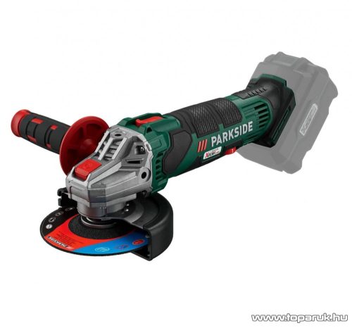 ParkSide PWSA 20-Li C3 / D4 X20V SOLO Akkumulátoros sarokcsiszoló kofferben, akku és töltő nélkül