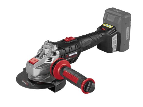 ParkSide Performance 20V sarokcsiszoló kofferrel, vágókoronggal és pótmarkolattal (akku nélkül)