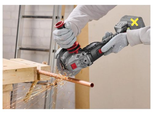 ParkSide Performance PWSAP 20-Li G7 SOLO X20V Akkumulátoros sarokcsiszoló kofferben, akku és töltő nélkül