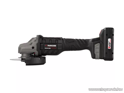 ParkSide Performance PWSAP 20-Li F6 SMART SET X20V Akkumulátoros sarokcsiszoló kofferben (akkuval és gyorstöltővel)