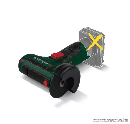 ParkSide PWSA 12 C2 SOLO Akkumulátoros sarokcsiszoló, akkus kézi flex kofferben, 12V-os, 76 mm-es (akkumulátor és töltő nélkül)