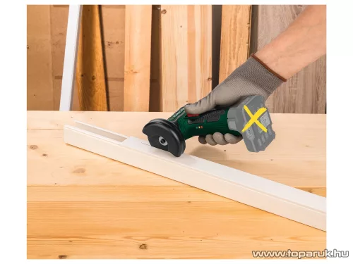 ParkSide PWSA 12 C2 SOLO Akkumulátoros sarokcsiszoló, akkus kézi flex kofferben, 12V-os, 76 mm-es (akkumulátor és töltő nélkül)