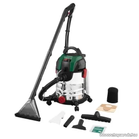   ParkSide PWS 20 F5 INOX 2 az 1-ben kombinált kárpittisztító gép és porszívó (takarítógép), 20 literes, 1600 W