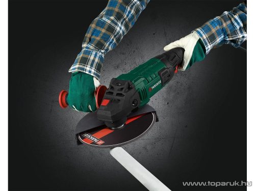 ParkSide PWS 230 C3 Robusztus alumínium burkolatú sarokcsiszoló / flex, 230 mm korong, 2000 W