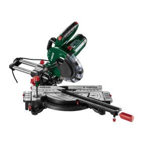 ParkSide PZKS 2000 C3 asztali gérvágó és vonófűrész dupla csúszósínnel