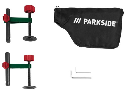 ParkSide PZKS 2000 C3 Asztali bütüző (fejező) és gérvágó fűrész, vonófűrész, csapfűrész, dupla csúszósínnel, 2000 W