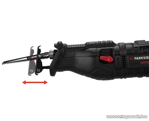 (HIBÁS / 189923) ParkSide Performance PPFS 1250 A1 Elektromos kardfűrész, orrfűrész levehető kábellel, 1250 W (koffer és fűrészlap nélkül)