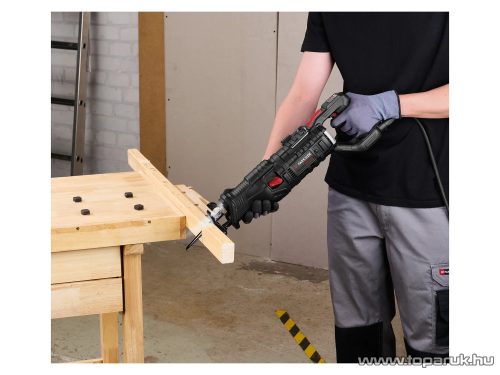 (HIBÁS / 189923) ParkSide Performance PPFS 1250 A1 Elektromos kardfűrész, orrfűrész levehető kábellel, 1250 W (koffer és fűrészlap nélkül)