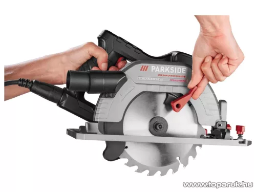 ParkSide Performance PPHKS 1800 A1 Elektromos kézi körfűrész, 190 mm fűrészlappal, 64 mm vágásmélységgel, 1800 W