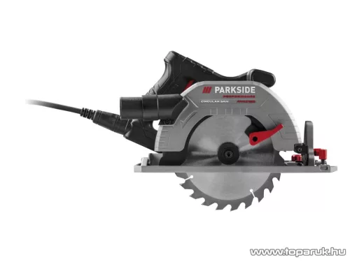 ParkSide Performance PPHKS 1800 A1 Elektromos kézi körfűrész, 190 mm fűrészlappal, 64 mm vágásmélységgel, 1800 W