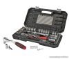 ParkSide Dugókulcs és bit készlet, racsnis krovakészlet kofferben, 65 részes
