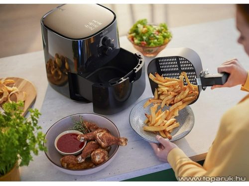 Philips HD9200/90 Essential Airfryer forrólevegős olajsütő, fritőz, XL 4.1 literes, 1400 W