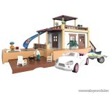   PlayTive BEACH HOME Tengerparti nyaraló ház építő játék készlet, fény- és hangeffektusokkal, 166 részes
