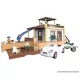 PlayTive BEACH HOME Tengerparti nyaraló ház építő játék készlet, fény- és hangeffektusokkal, 166 részes