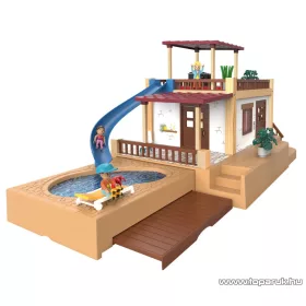   PlayTive BEACH HOME Tengerparti nyaraló ház építő játék készlet, fény- és hangeffektusokkal, 166 részes