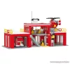 PlayTive Clippys CL-12811 Tűzoltóság játék építő állomás szett, 834 részes