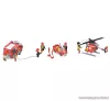 PlayTive Clippys CL-12811 Tűzoltóság játék építő állomás szett, 834 részes