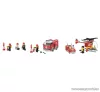 PlayTive Clippys CL-12811 Tűzoltóság játék építő állomás szett, 834 részes