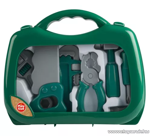 Playtive HG07867/GR szerepjáték készlet, szerszámkészlet,  9 részes