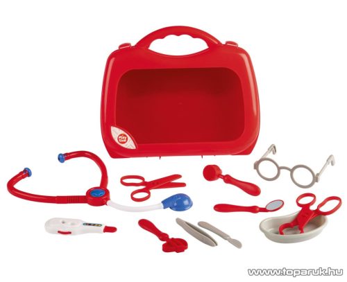 Playtive HG07867/RD szerepjáték készlet, orvosi segédeszközök, 12 részes