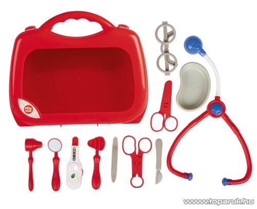 Playtive HG07867/RD szerepjáték készlet, orvosi segédeszközök, 12 részes
