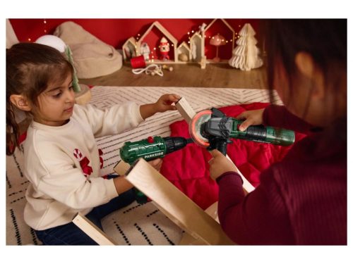 PlayTive PP 18 B1 Elemmel működő ParkSide játék akkus fúró csavarozó (csavar behajtó) fény és hang effekttel + 4 bitfejjel