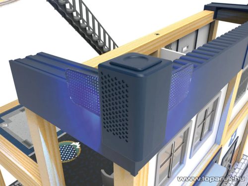 PlayTive POLICE STATION Rendőrség építő játék készlet, fény- és hangeffektusokkal, 167 részes