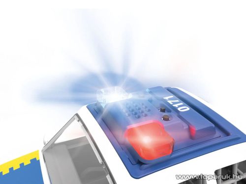 PlayTive POLICE STATION Rendőrség építő játék készlet, fény- és hangeffektusokkal, 167 részes