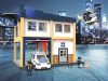 PlayTive POLICE STATION Rendőrség építő játék készlet, fény- és hangeffektusokkal, 167 részes