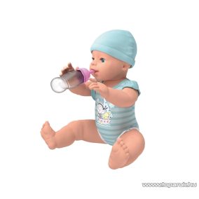   PlayTive BP-11041 Toni, a játékos baba, ivó és nedvesítő funkcióval, kék