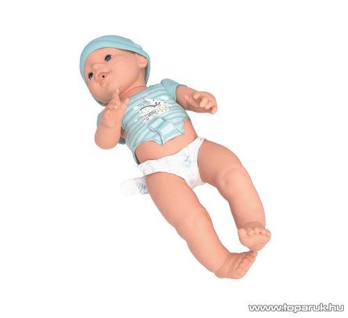 PlayTive BP-11041 Toni, a játékos baba, ivó és nedvesítő funkcióval, kék