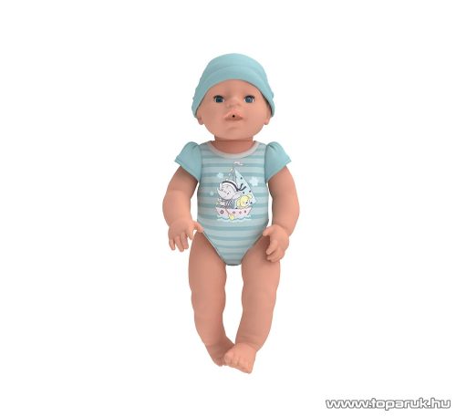 PlayTive BP-11041 Toni, a játékos baba, ivó és nedvesítő funkcióval, kék