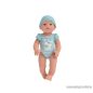   PlayTive BP-11041 Toni, a játékos baba, ivó és nedvesítő funkcióval, kék