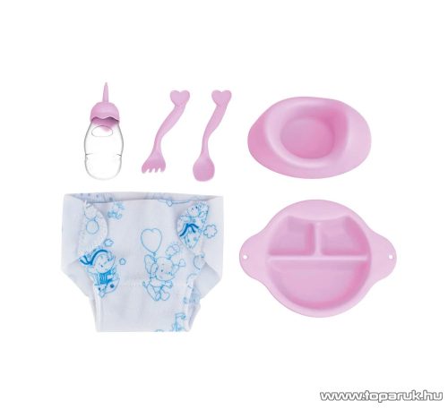 PlayTive BP-11041 Toni, a játékos baba, ivó és nedvesítő funkcióval, kék