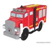 PlayTive Fire Brigade Valódi fából készült játék vasútkészlet, tűzoltóság, 47 részes