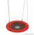 PlayTive NT-9749 Nest Swing fészekhinta, 113 cm átmérő, fekete-piros