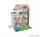 (SZÁLLÍTÁSI SÉRÜLT / K225490) PlayTive 3 szintes XXL elektromos világító rózsaszín fa babaház lépcsővel, lifttel és bútorokka, 64 x 80 x 31 cm, 54 részes