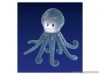 Playtive (lupilu) SN-14953 OCTOPUS Világító plüss polip bújós játék LED-es éjszakai lámpa (hangulatvilágítás), szundi funkcióval