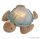 Playtive SN-14954 TURTLE Világító plüss teknős bújós játék LED-es éjszakai lámpa (hangulatvilágítás), szundi funkcióval