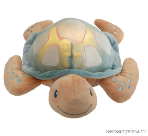 Playtive SN-14954 TURTLE Világító plüss teknős bújós játék LED-es éjszakai lámpa (hangulatvilágítás), szundi funkcióval