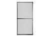 Livarno Home QA801/BK antracit alumínium keretes szúnyoghálós ajtó 100x210 cm