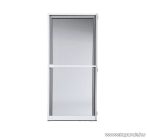   Livarno Home Komplett nyitható szúnyoghálós ajtó alumínium kerettel, rovarhálóval, zsanérokkal, 210 x 100 cm, fehér